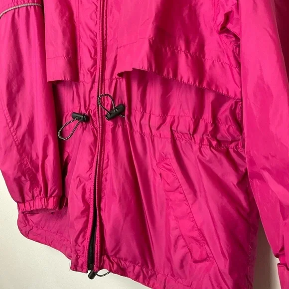 Pacific Trail Jacket‎ Windbreaker Dark Pink Hiking Outdoor Hooded Size Large - Picture 4 of 9